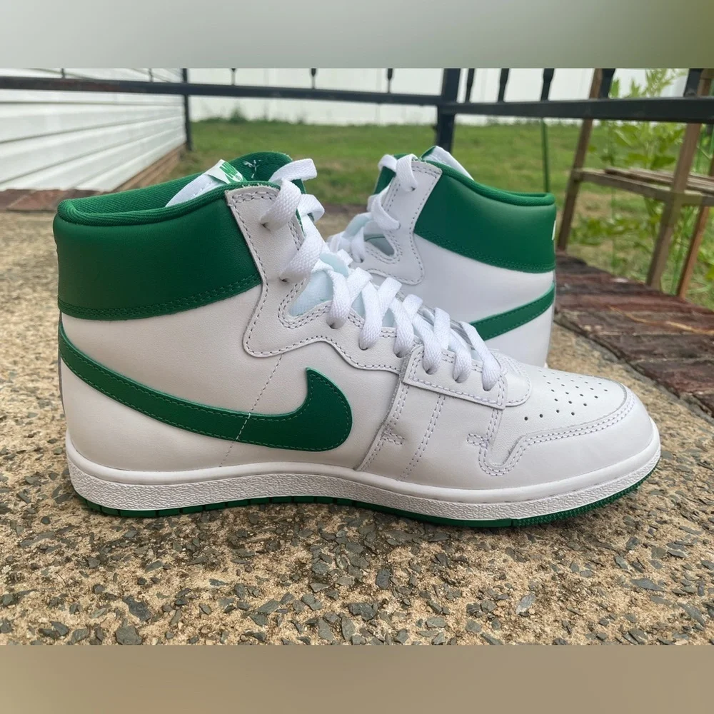 [DX4976-103] Mens Nike AIR SHIP SP 'PINE GREEN' - Picture 8 of 11